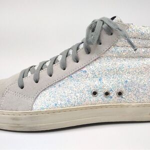 P448 Skate Glitter High Top Sneakers